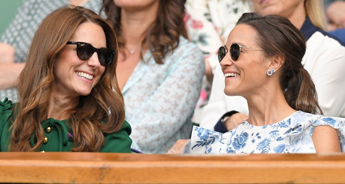 Pippa Middleton portait d&rsquo;abord le look le plus cintré de sœur Kate – et nous avons tous oublié