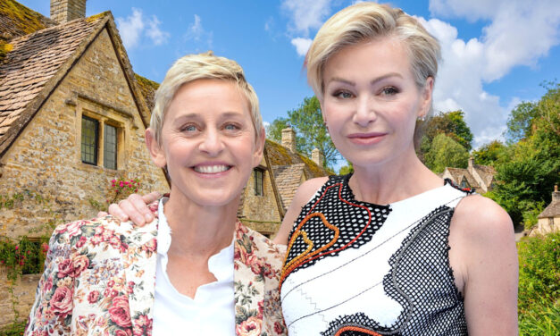 Ellen DeGeneres ouvre des portes à 18 millions de dollars Cotswolds Farmhouse après avoir évité les États-Unis