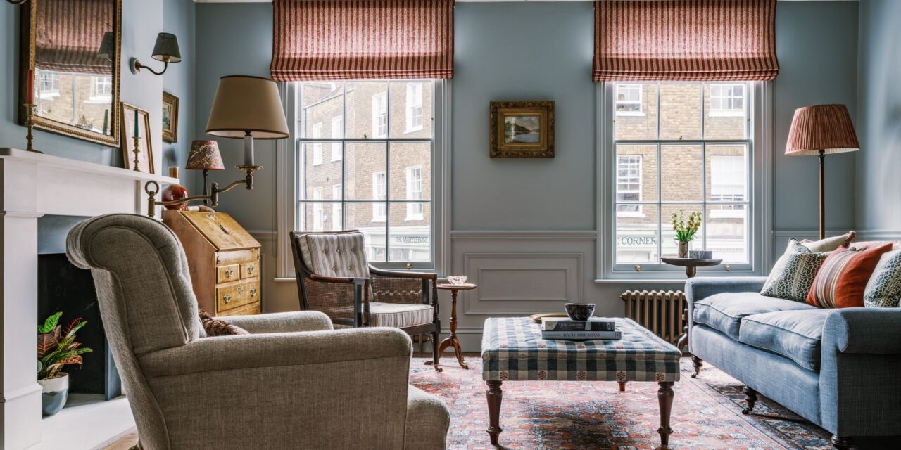 Un appartement géorgien à Marylebone superposé de sophistication et de chaleur par Anna Haines