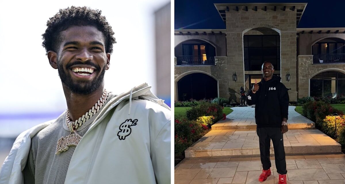 À l&rsquo;intérieur du ranch familial du Texas de Shedeur Sanders avec un terrain de football et un terrain de basket privé