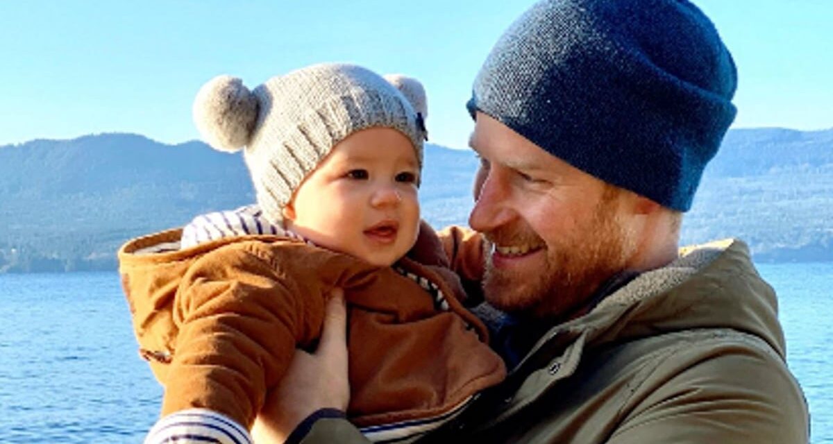 Le prince Archie franchit une étape importante en clip avec papa Prince Harry