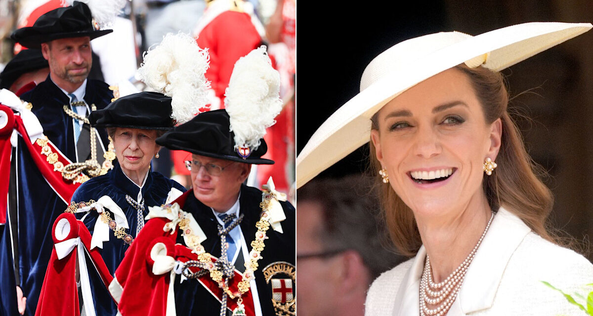 Le déménagement sans précédent du Jour de la Garter de Kate Middleton avec la duchesse Sophie après avoir manqué l&rsquo;année dernière – les meilleures photos