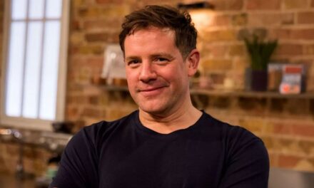 La cuisine de Matt Tebbutt interrogé pendant le moment de la cuisine de la BBC en direct de la BBC