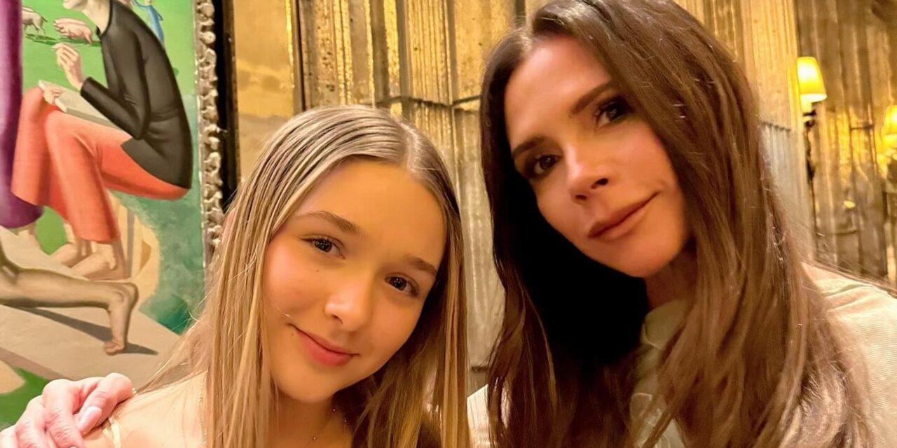 Harper Beckham vient de porter la tenue Y2K que maman Victoria «  a inventée  »
