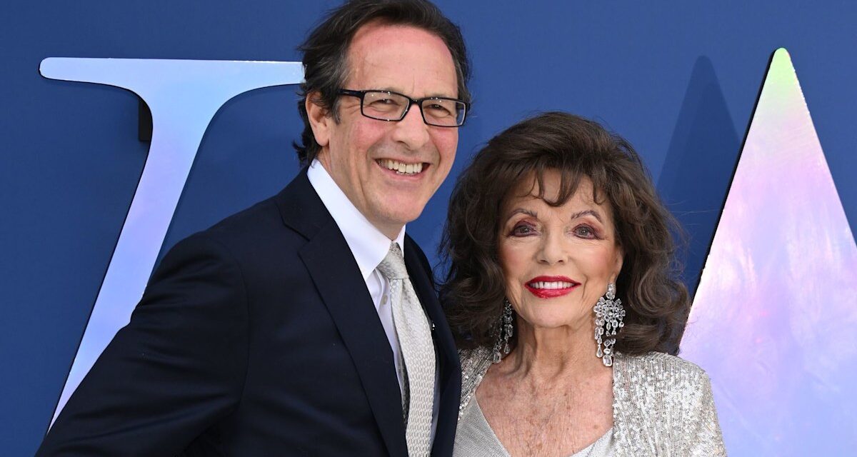 Joan Collins, 92 ans, grésille en maillot de bain pour photo en bord de plage avec son mari Percy