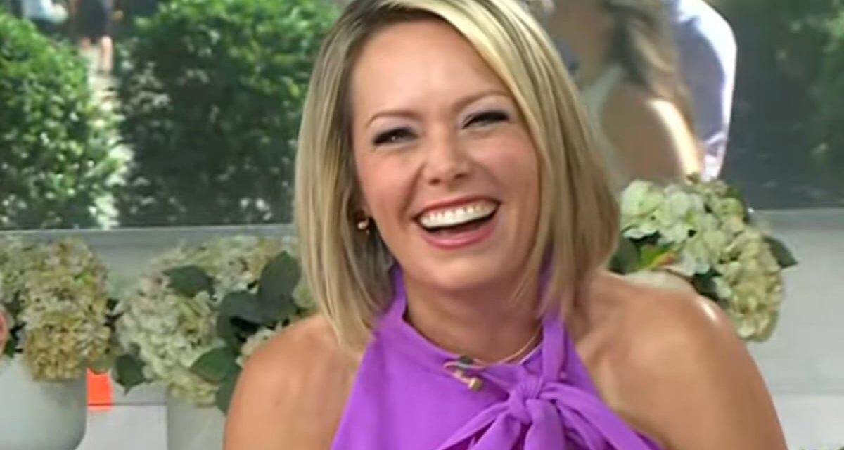Dylan Dreyer d&rsquo;aujourd&rsquo;hui fait tourner les têtes en mini-robe avec des talons hauts assortis dans un nouveau look de travail glamour