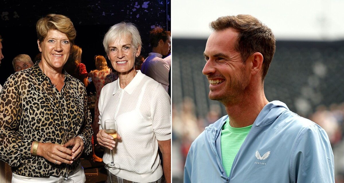 Andy Murray est soutenu par sa famille alors qu&rsquo;il marque un jalon majeur avec une fête étoilée – les meilleures photos