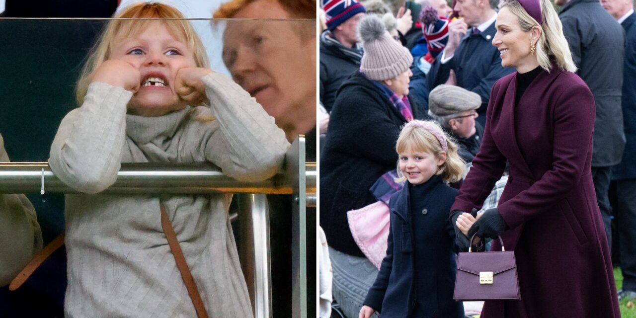 Lena Tindall est le double de ses parents royaux dans les photos emblématiques alors qu&rsquo;elle aura 7 ans