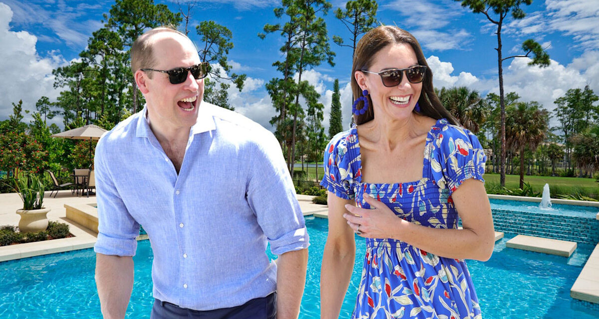 Piscines royales secrètes – y compris la princesse Kate et le havre de la onde de Prince William