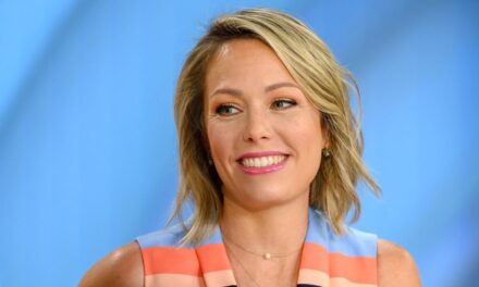 Dylan Dreyer est un «  désordre chaud  » après avoir quitté aujourd&rsquo;hui les studios à Whirlwind Move