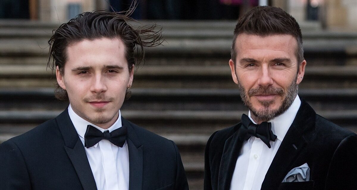 David Beckham déclare «l&rsquo;amour» pour le fils Brooklyn malgré la querelle en cours
