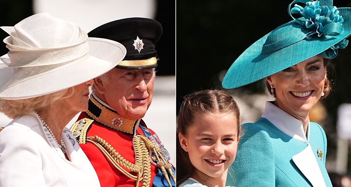 Troping the Color 2025: Radiant Kate Middleton rejoint le roi Charles et la famille royale