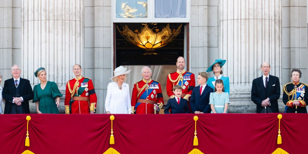 Le surprenant membre de la famille royale à Troping the Color