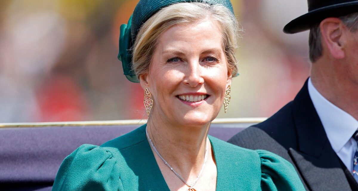 La duchesse Sophie éblouit dans un collier de 4 000 £ à couper le spectacle à Troping the Color