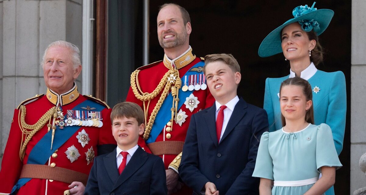 Le look d&rsquo;amour du prince William et Kate Middleton à Troping of the Color 2025 capturé
