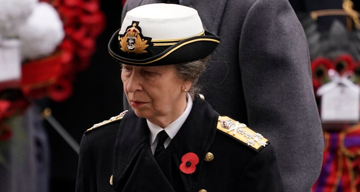 Pourquoi le prince William et la princesse Anne portaient des brassards noirs au troupe