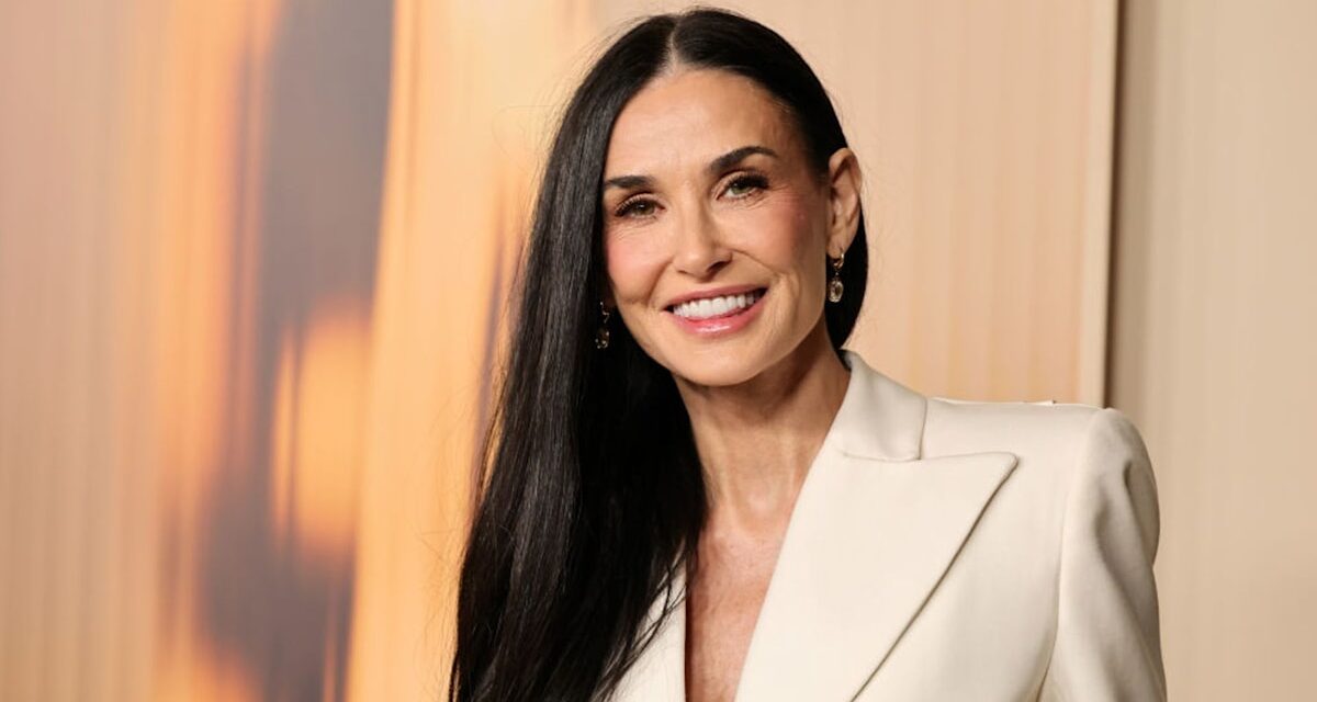 Demi Moore vient de déclarer carré cloue la manucure incontournable de l&rsquo;été 2025