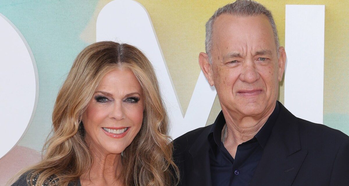 Exclusif: Tom Hanks et Rita Wilson «Incroyable» soirée rendez-vous à feu Queen&rsquo;s Buckingham Palace à la maison