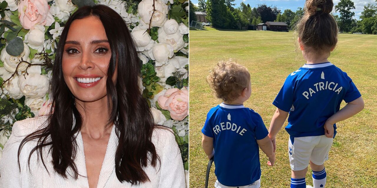 La fille de Christine Lampard, Patricia, est son double avec les cheveux sirènes