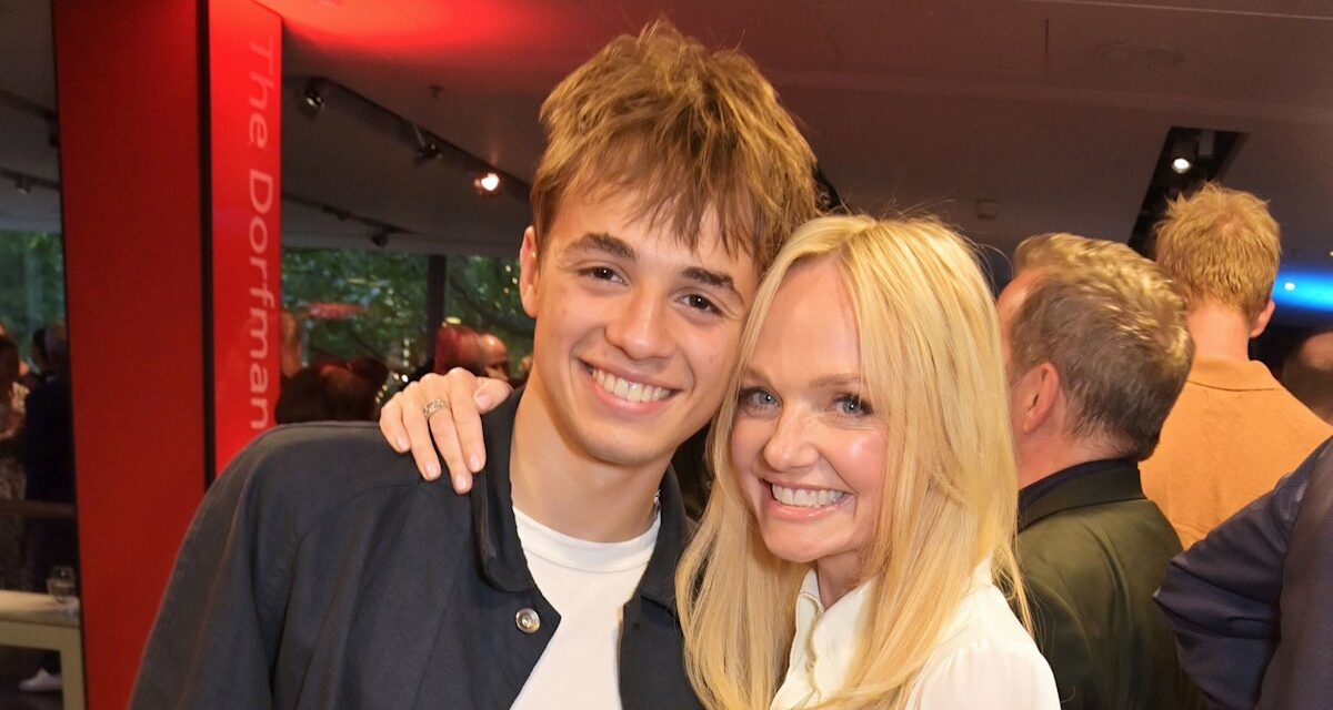 Emma Bunton et son fils adolescent font de rares apparitions à Wimbledon