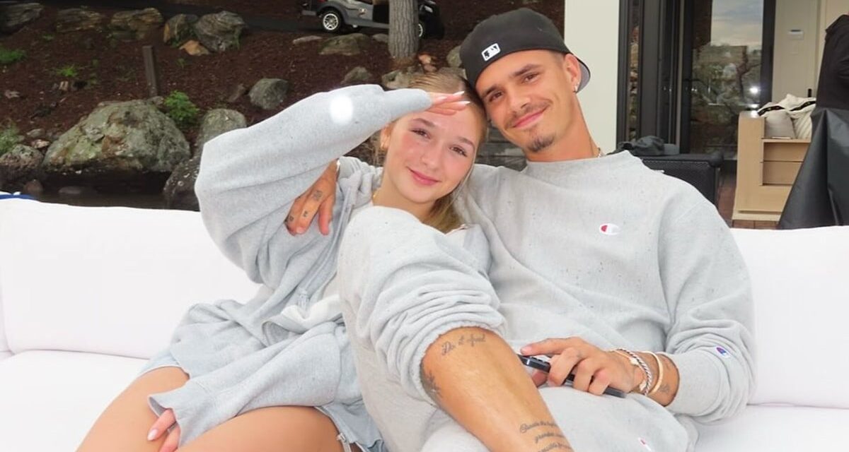 Le lien étroit de Harper Beckham avec le frère Roméo a révélé dans Sweet Outting