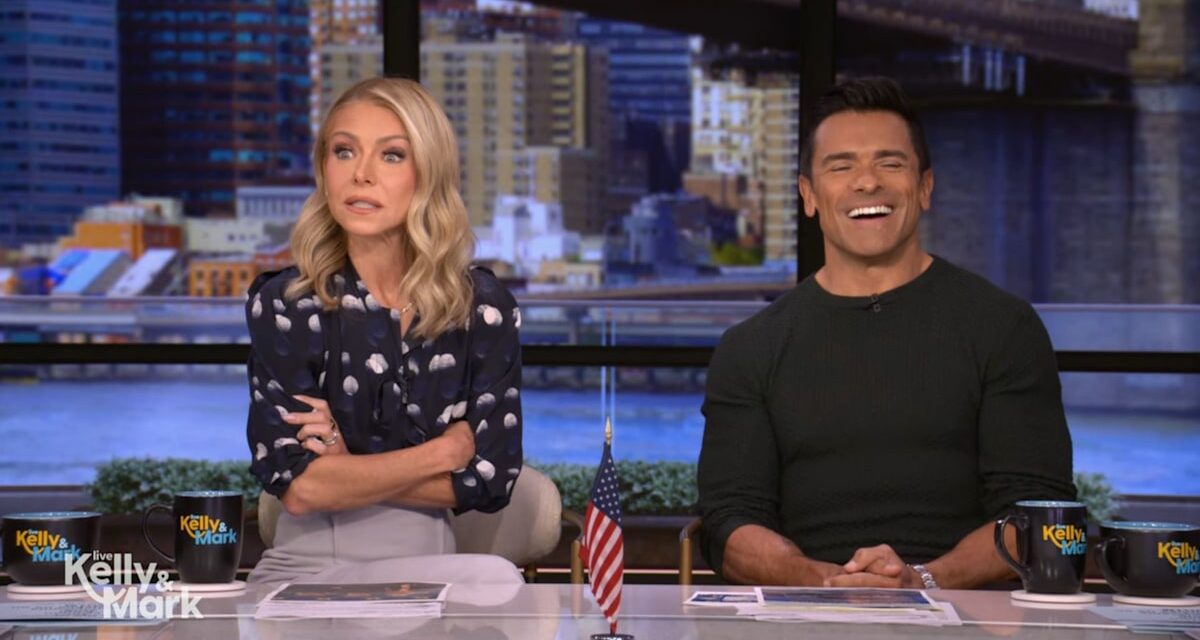 Kelly Ripa «  Le mari  » Mark Consuelos dans de nouvelles confessions: «C&rsquo;est de ta faute»