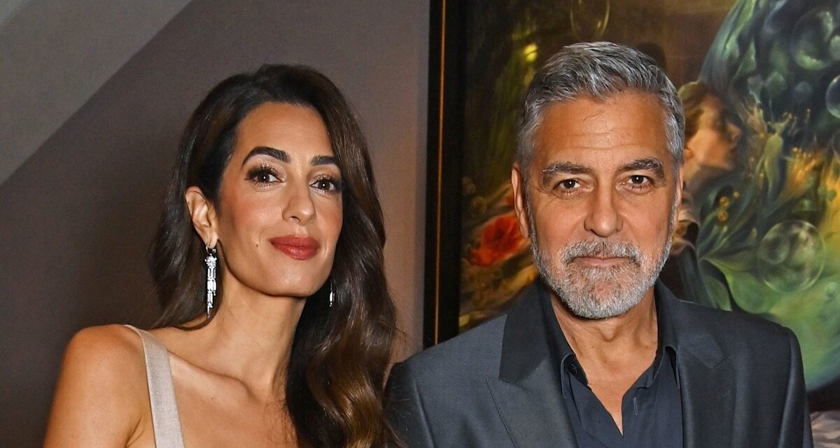 Jardin de 4 acres de George et Amal Clooney avec courts de tennis
