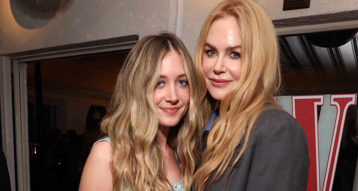 La fille modèle de Nicole Kidman dimanche a 17 ans – voici à quoi ressemblait sa mère au même âge il y a 40 ans