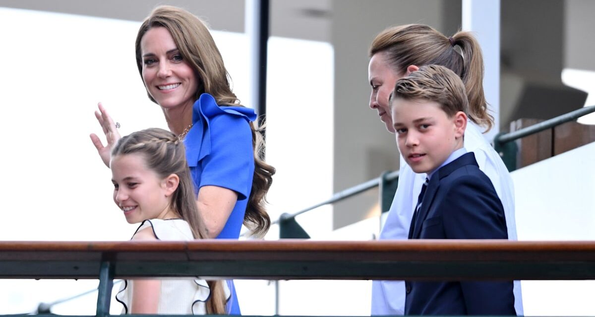 La princesse Kate rayonne avec fierté comme George et Charlotte Charm à Wimbledon – meilleures photos