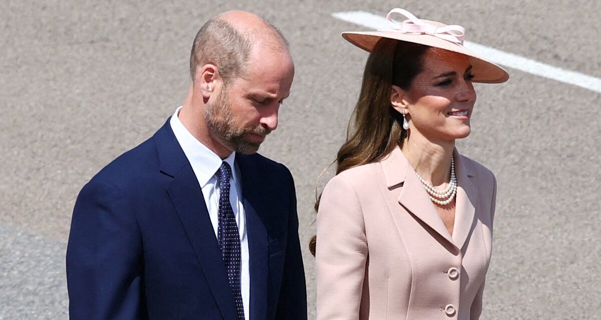 Le prince William et Kate Middleton sont tellement en forme d&rsquo;État car ils reçoivent des macrons – mises à jour en direct