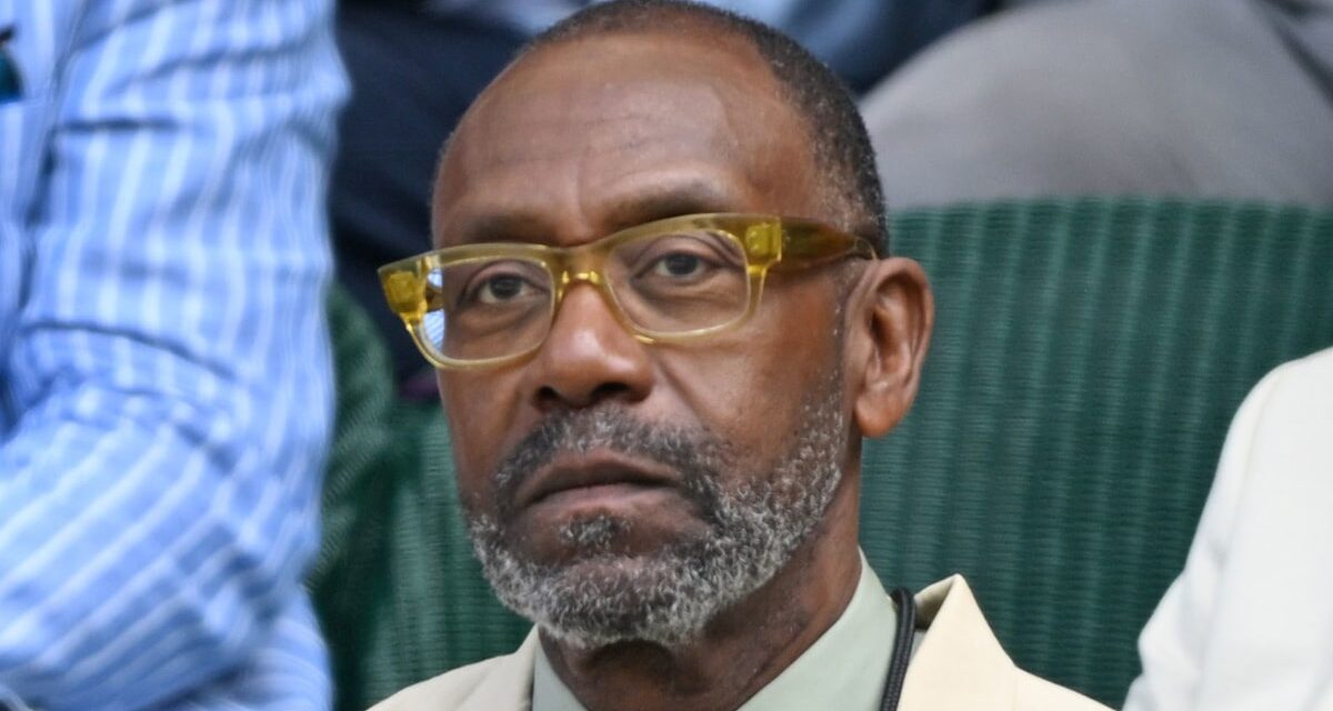 Lenny Henry a imaginé avec sa petite amie de 13 ans Lisa Makin dans Rare Wimbledon Observation