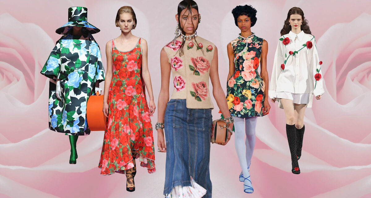 Rose: comment clouer le floral préféré de la mode cette saison