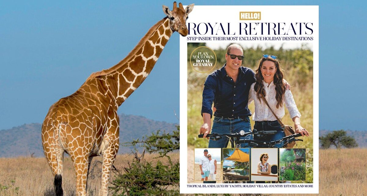 Les refuges de vacances préférés de la famille royale révélés dans notre nouveau bonjour! spécial