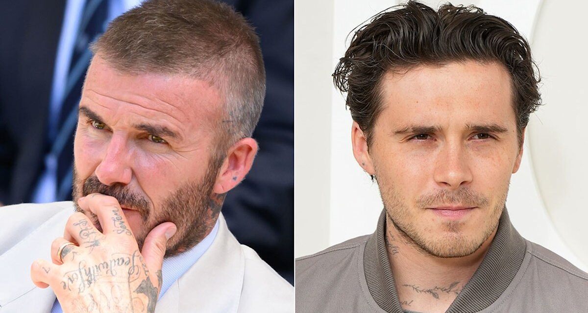 David Beckham étend un soutien sincère au fils Brooklyn après avoir touché le message à Harper
