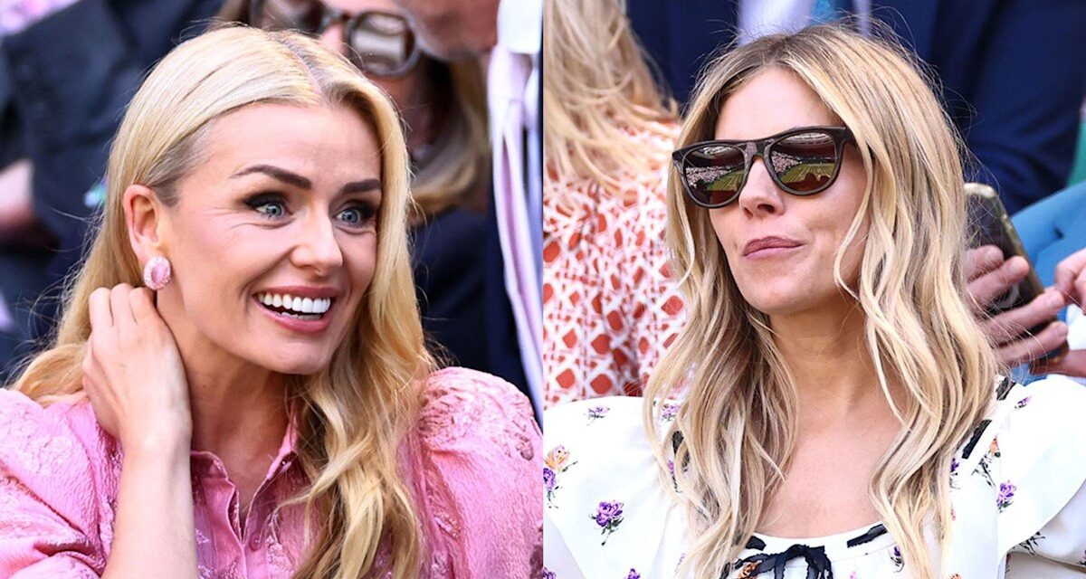 Wimbledon Jour 9: Sienna Miller et Katherine Jenkins mènent les arrivées glamour
