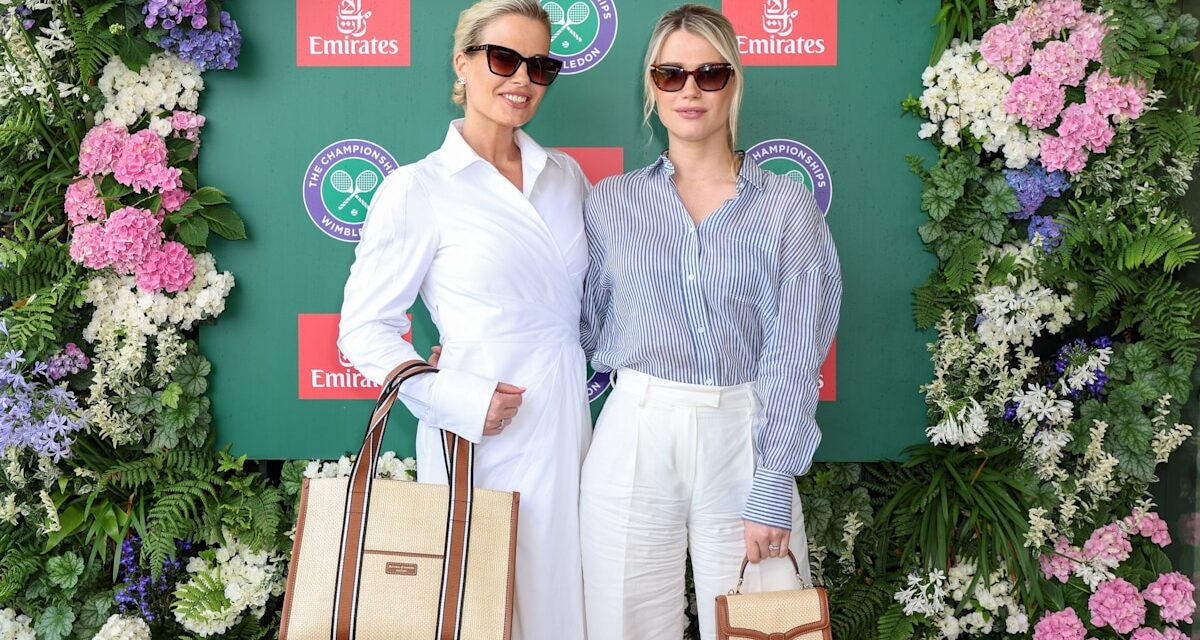 Lady Amelia et Lady Eliza Spencer apportent un glamour dans leurs blancs de tennis le jour 2 de Wimbledon