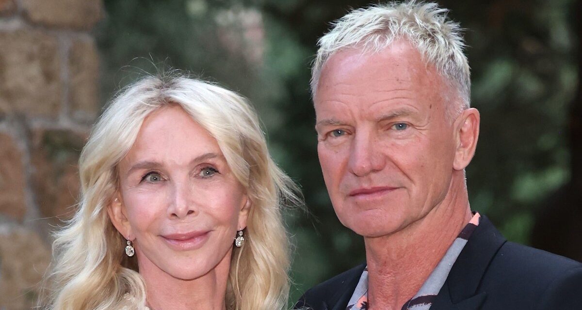 Trudie Styler aime la «  nuit spectaculaire  » dans les jours de robe de soie après le mariage de la fille de Sting