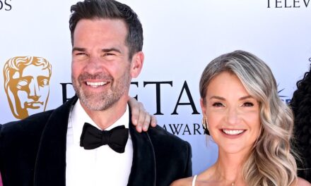 Mise à jour de la relation Helen Skelton après Gethin Jones fait bouger audacieux