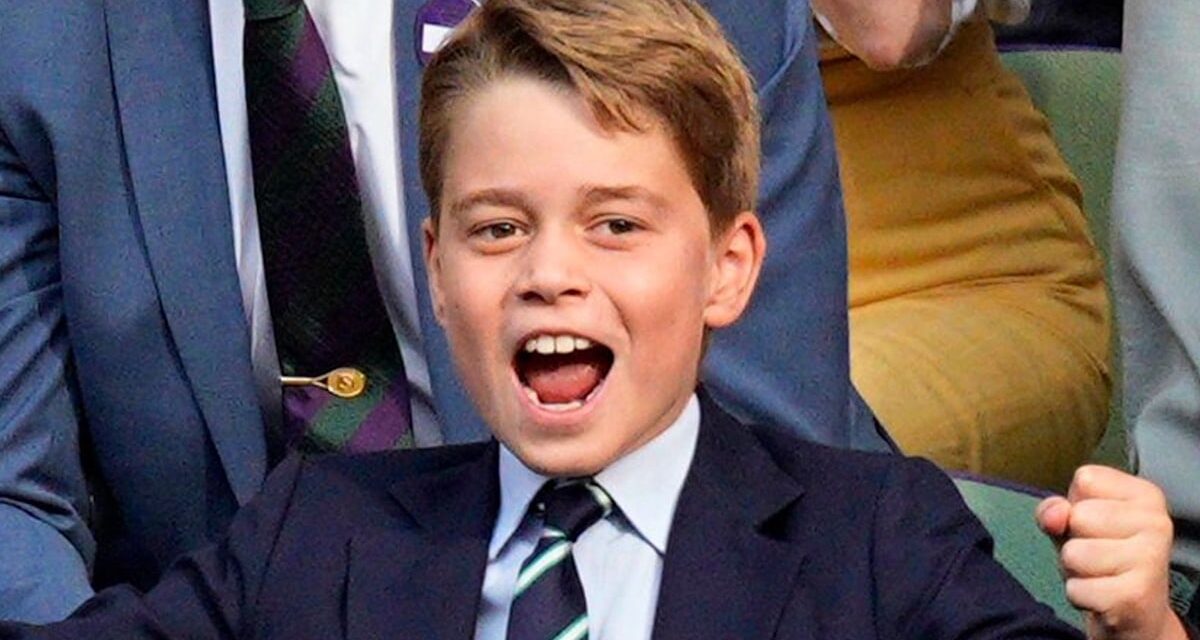 Le tribunal de tennis privé de Prince George où il a fait ses débuts avec une star de Wimbledon