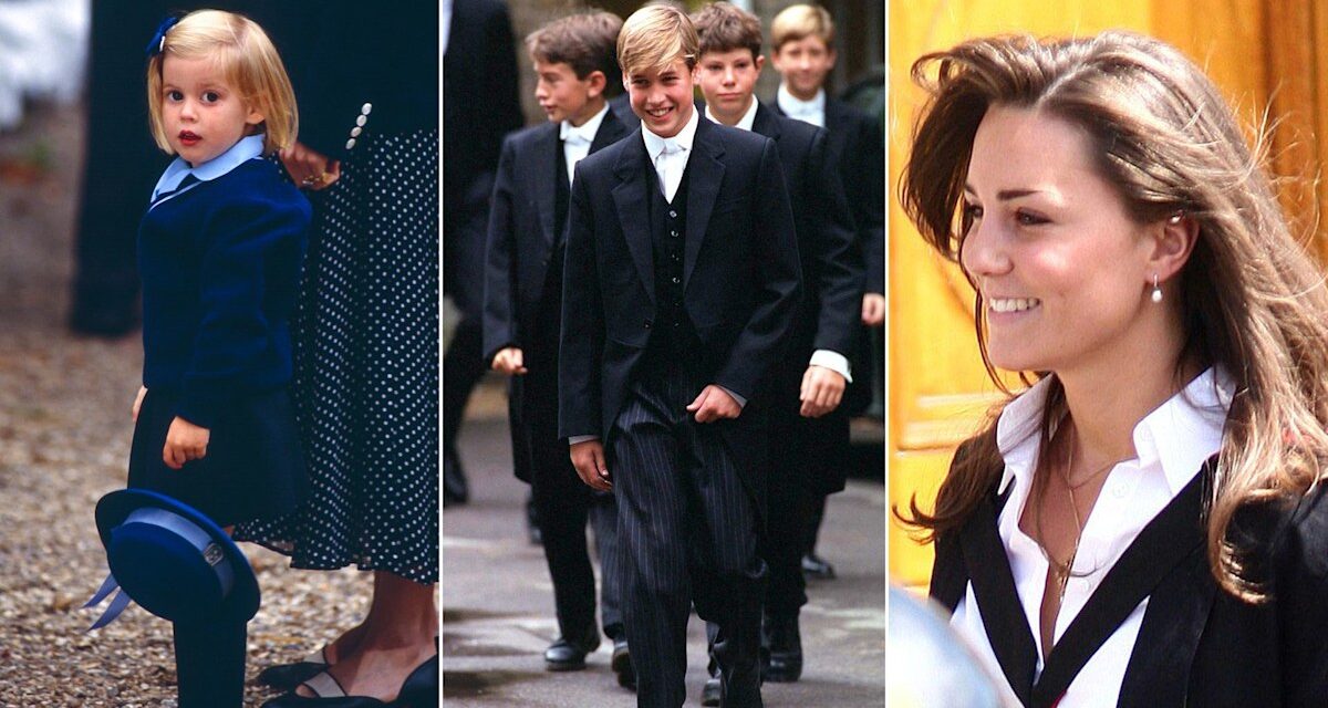 Où les Royals sont allés à l&rsquo;école et à l&rsquo;université – et où ils se classent dans les tables britanniques