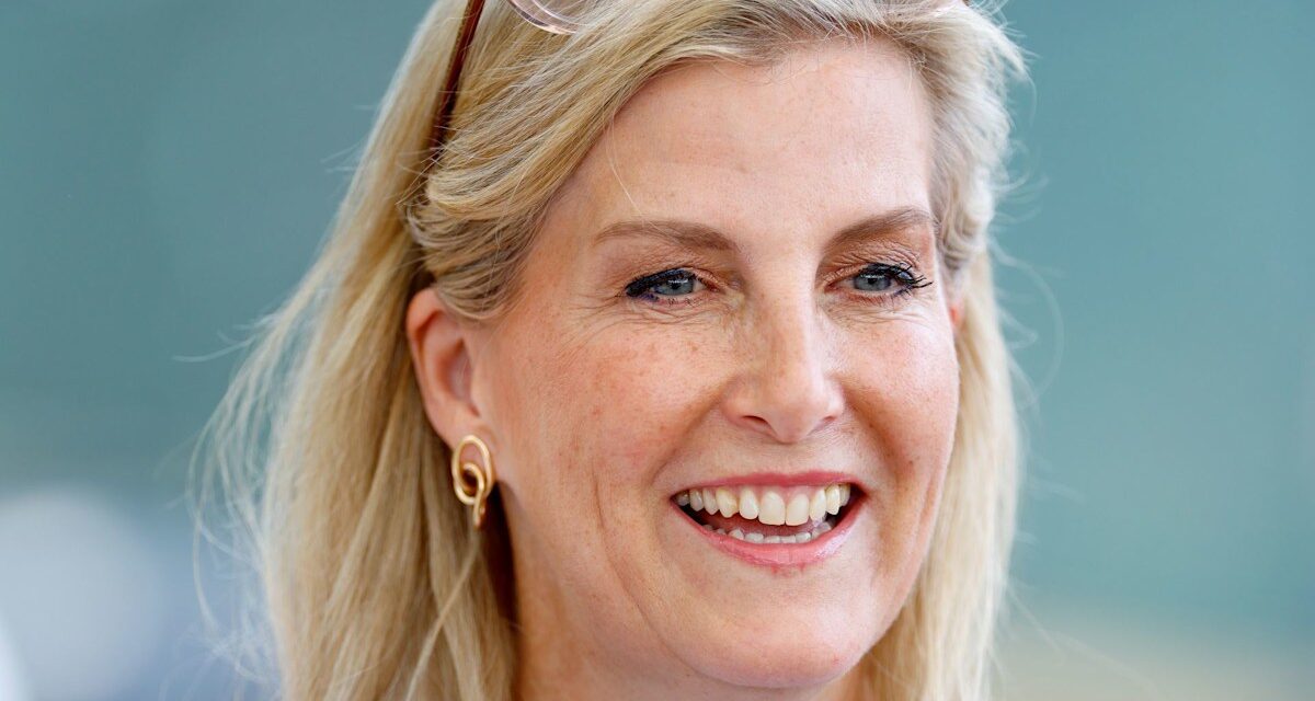 La duchesse Sophie est un «  spectacle  » de la mode dans 200 £ Robes à froulement