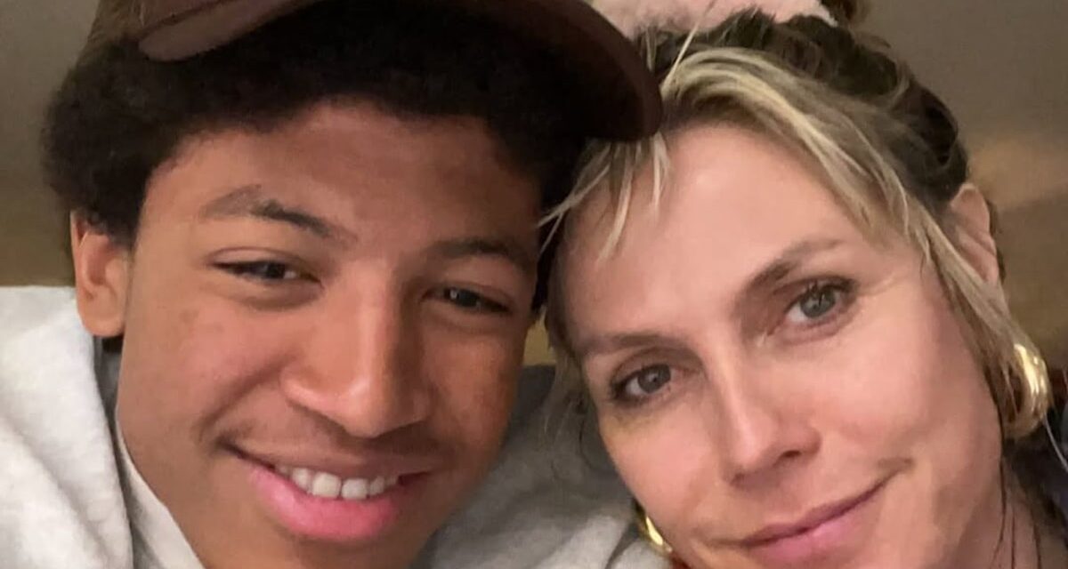 Le fils adolescent de Heidi Klum avec des accolades de phoque pour les bouleversements d&rsquo;été
