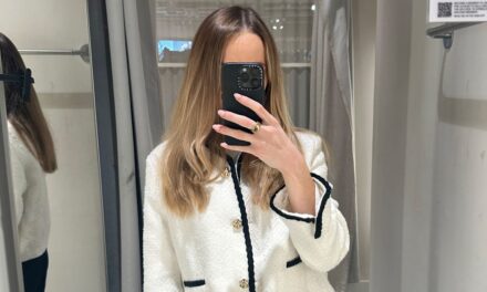 J&rsquo;ai essayé la veste boucle virale de 37 £ de H&M – et il a l&rsquo;air de créateur