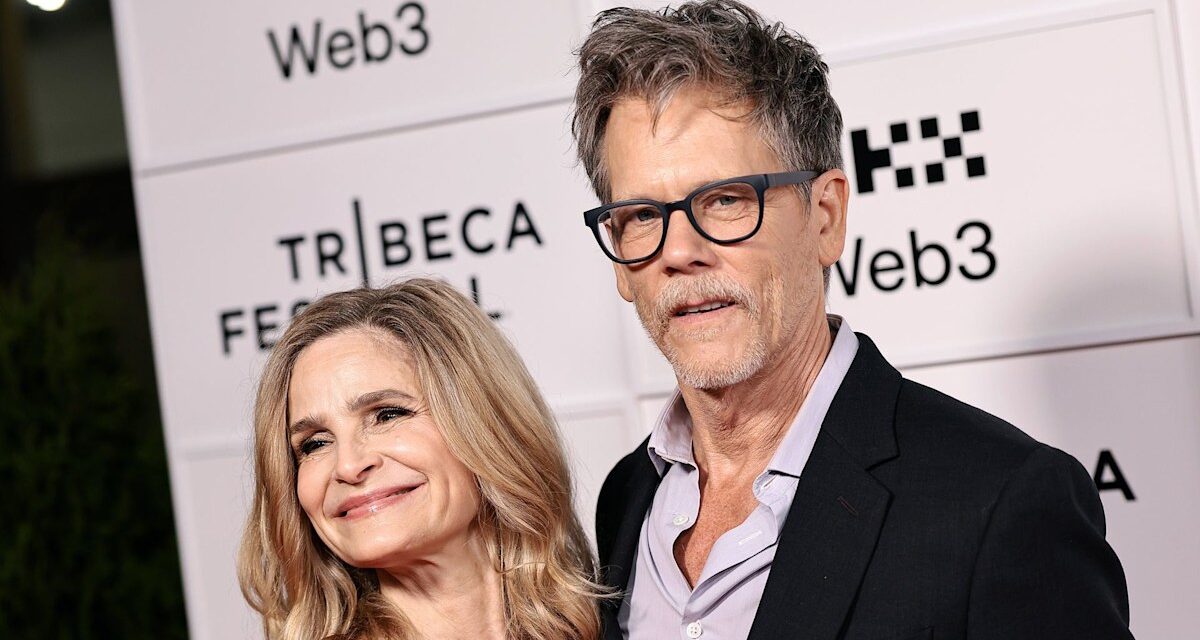 Le coup d&rsquo;œil de Kyra Sedgwick de la ferme rustique du Connecticut de 40 acres avec Kevin Bacon a des fans tous affinés sur une chose – Regardez