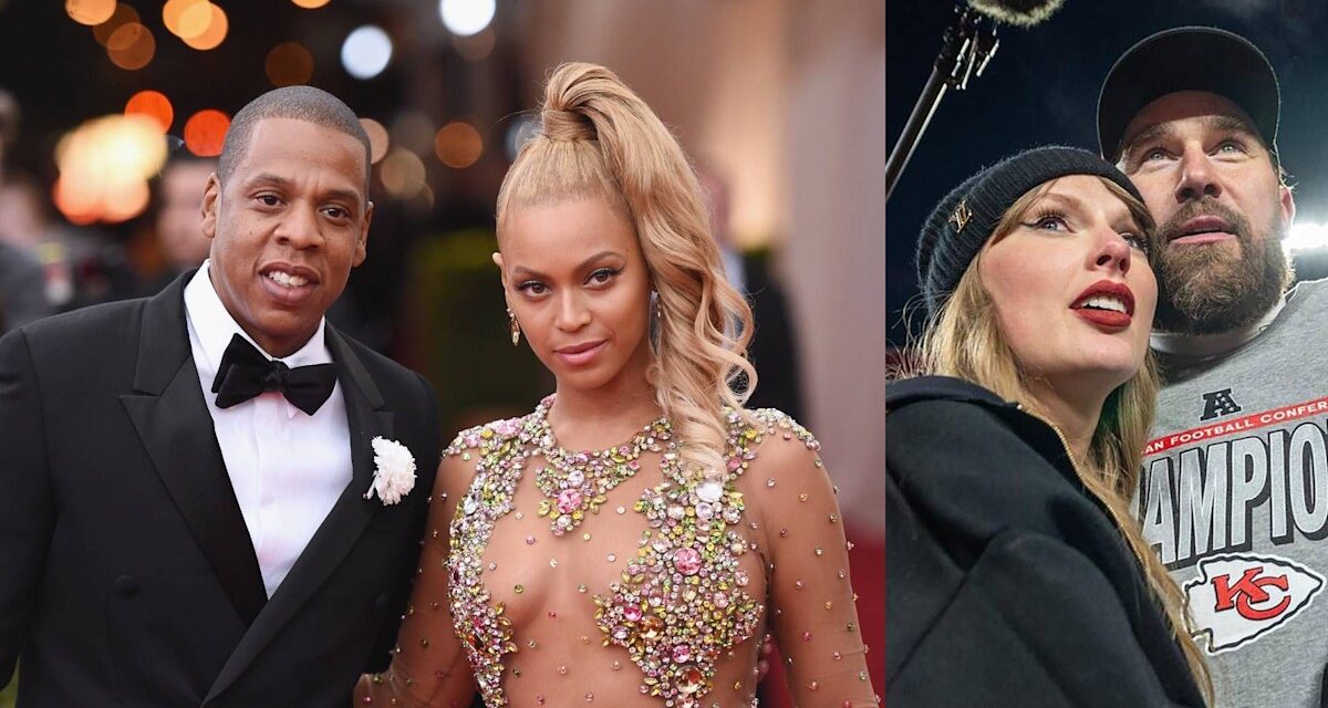 La valeur nette alléchante de Beyonce et Jay-Z est presque le double de Taylor Swift et de Travis Kelce