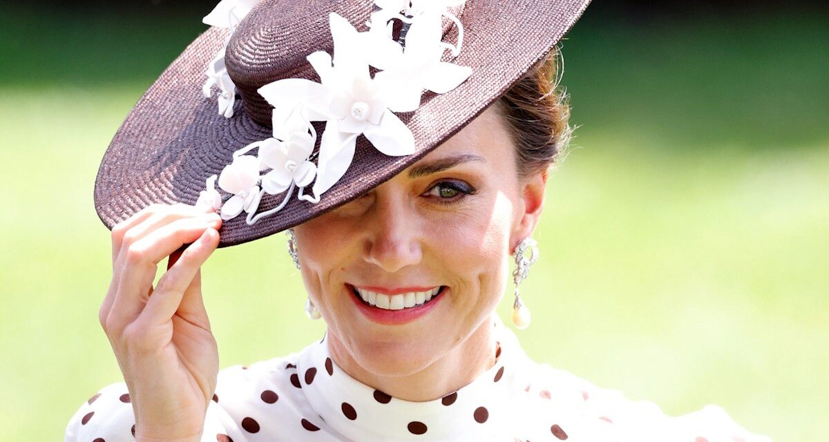 La coiffure balayée par le vent de Kate Middleton a présenté ses plus forts forts blonds – jamais