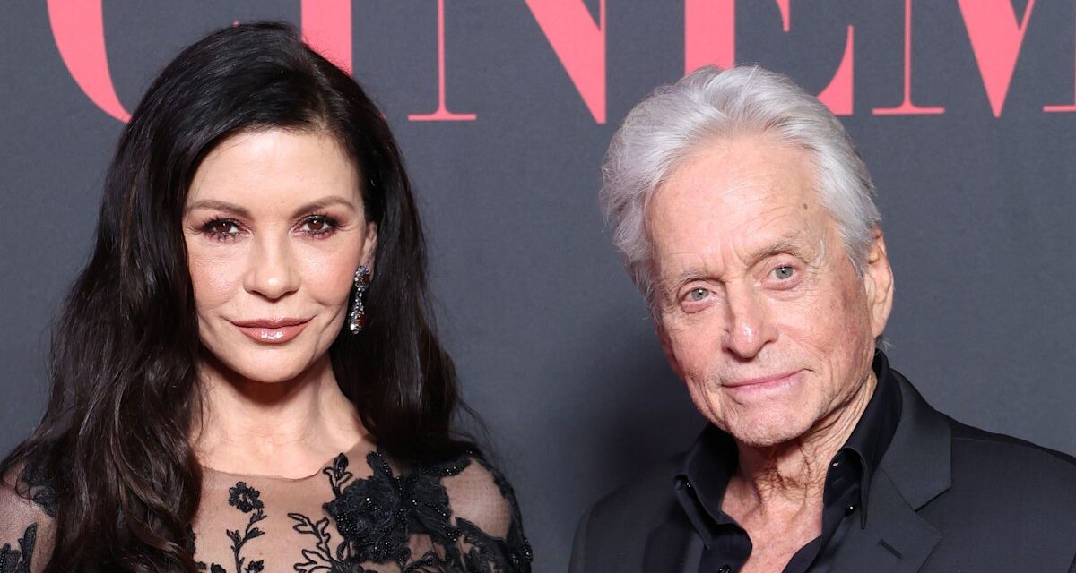 Catherine Zeta-Jones émet un verdict sur Michael Douglas «  Planifiez de «ralentir» à 80