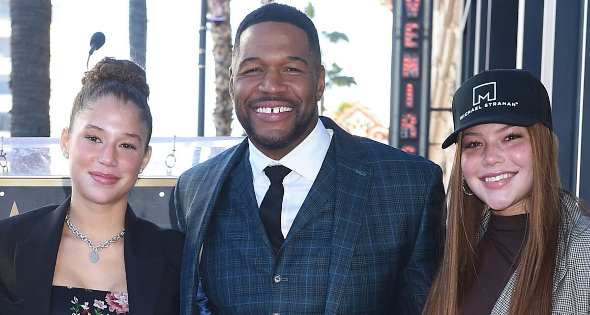 Les filles de Michael Strahan reviennent sous les projecteurs alors que les visages célèbres montrent un soutien