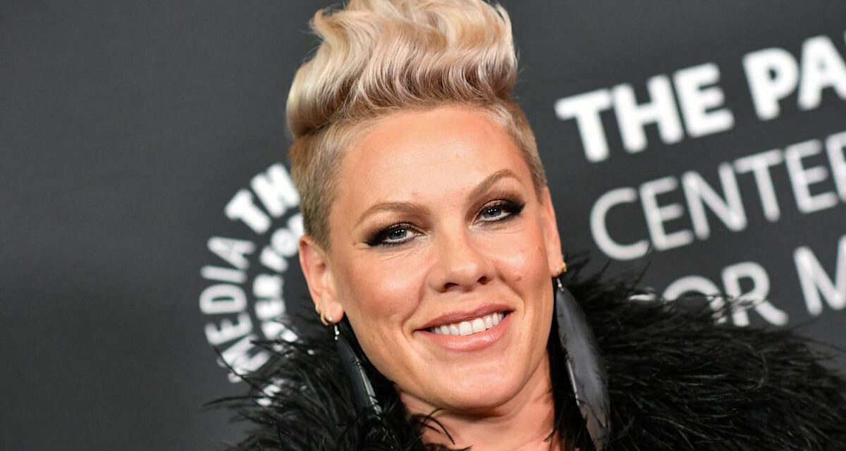 La fille blonde adolescente de Pink est aussi grande que la chanteuse dans une nouvelle photo de famille