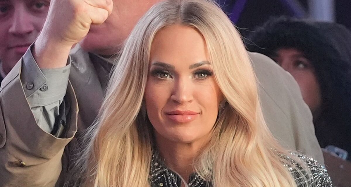 Carrie Underwood partage la mise à jour de la ferme de 400 acres bordées de bois: «  Moment de vérité  »